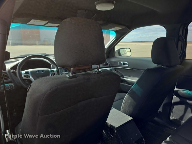 image for item FI0778 2015 Ford Explorer Police Interceptor SUV