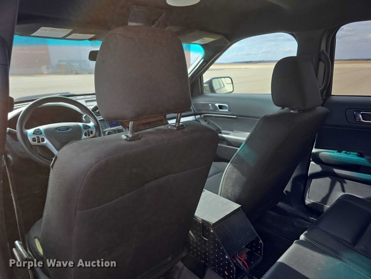 image for item FI0778 2015 Ford Explorer Police Interceptor SUV