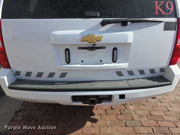image for item FI0816 2013 Chevrolet Tahoe Police SUV
