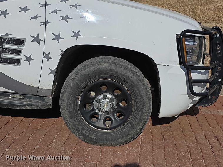 image for item FI0816 2013 Chevrolet Tahoe Police SUV