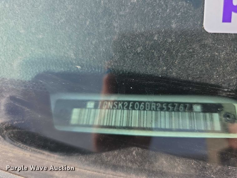 image for item FI0816 2013 Chevrolet Tahoe Police SUV