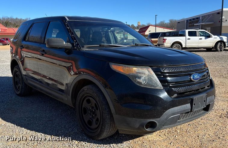 image for item FI1631 2015 Ford Explorer Police Interceptor SUV