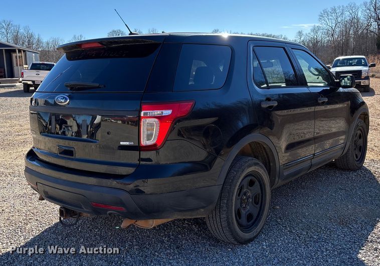 image for item FI1631 2015 Ford Explorer Police Interceptor SUV