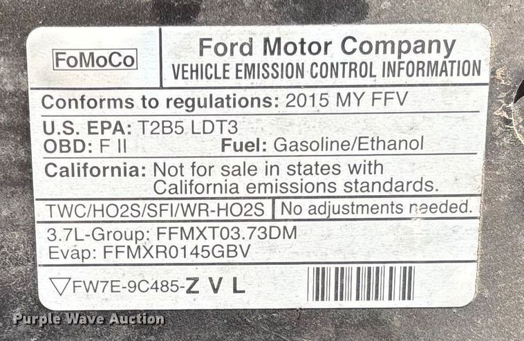 image for item FI1631 2015 Ford Explorer Police Interceptor SUV