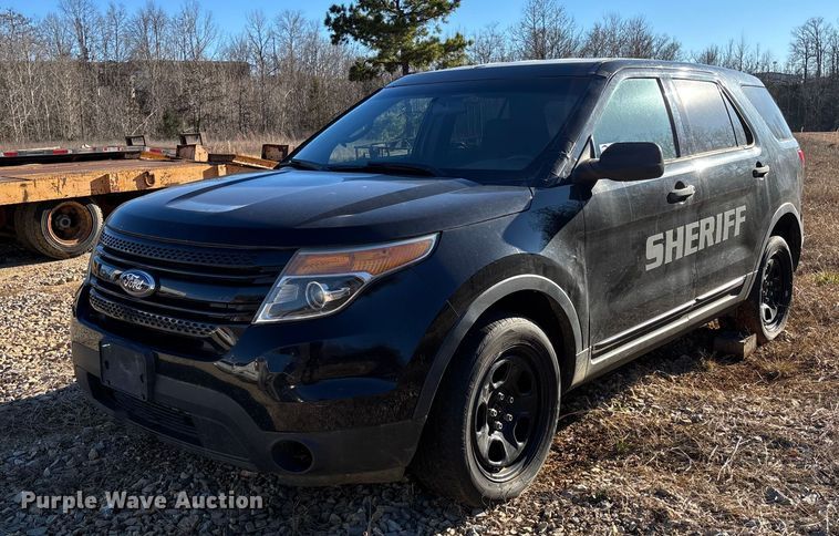 image for item FI1633 2013 Ford Explorer Police Interceptor SUV