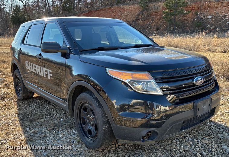 image for item FI1633 2013 Ford Explorer Police Interceptor SUV