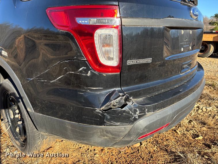 image for item FI1633 2013 Ford Explorer Police Interceptor SUV