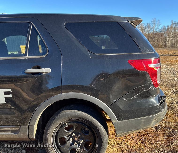 image for item FI1633 2013 Ford Explorer Police Interceptor SUV
