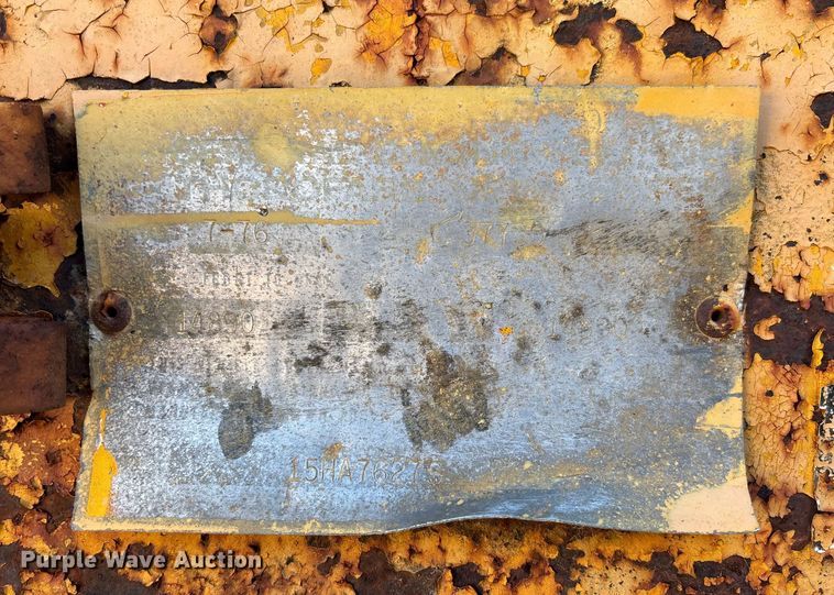 image for item FI1635 1976 Equipment trailer