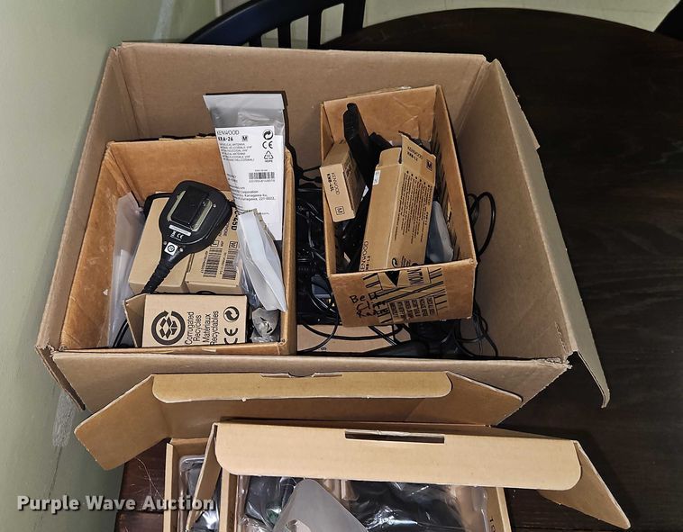 image for item FN5516 Approximately 34 Kenwood radios