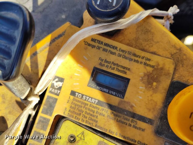 image for item IH9405 (2) Cub Cadet Z Force L ZTR lawn mowers