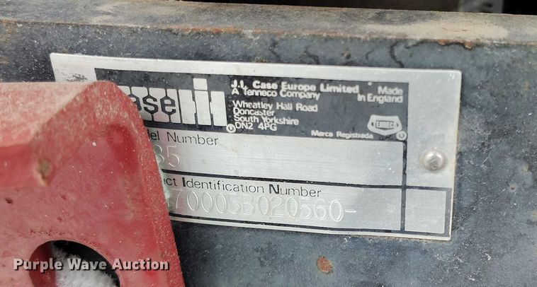 image for item IH9419 1989 Case IH 385 tractor