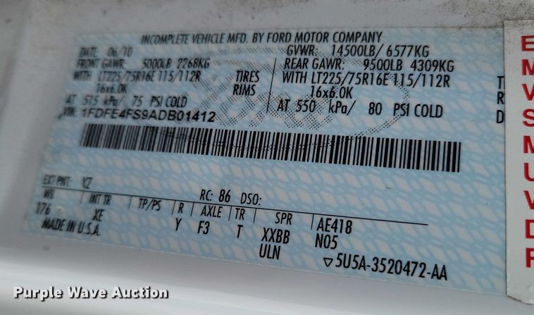 image for item NO9840 2011 ElDorado National Aerotech  E240 shuttle bus