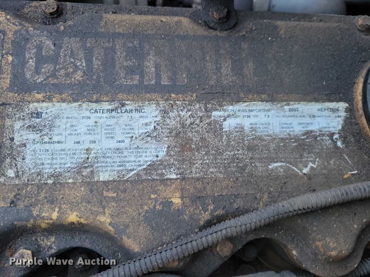 image for item NO9882 2003 Freightliner FL80 dump truck