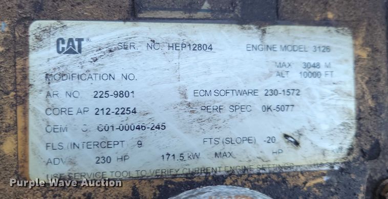 image for item NO9882 2003 Freightliner FL80 dump truck