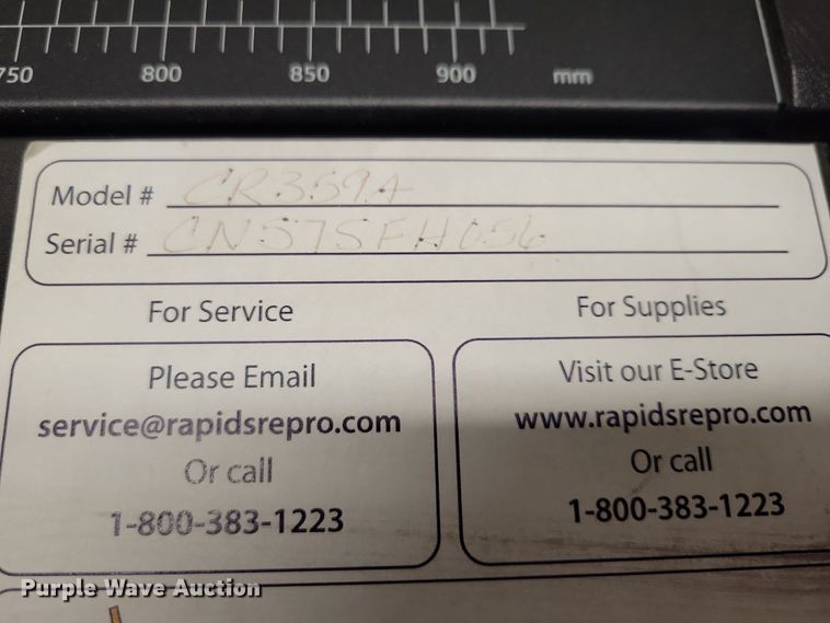 image for item NO9984 HP DesignJet T2500 printer