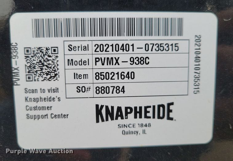 image for item NO9985 Knapheide dump bed