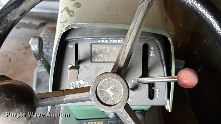 image for item OE9326 John Deere 330 lawn mower