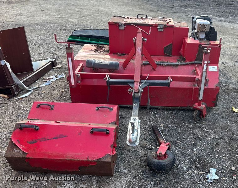 image for item OE9336 Redexin V-Top Pull turf sweeper