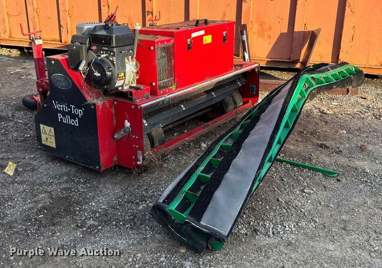 image for item OE9336 Redexin V-Top Pull turf sweeper