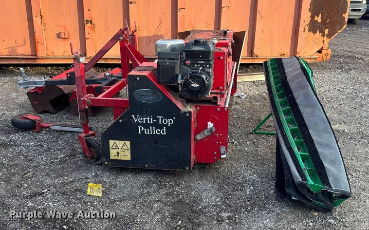 image for item OE9336 Redexin V-Top Pull turf sweeper