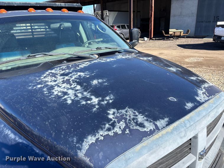 image for item OE9347 2007 Dodge Ram 3500 dump bed pickup truck