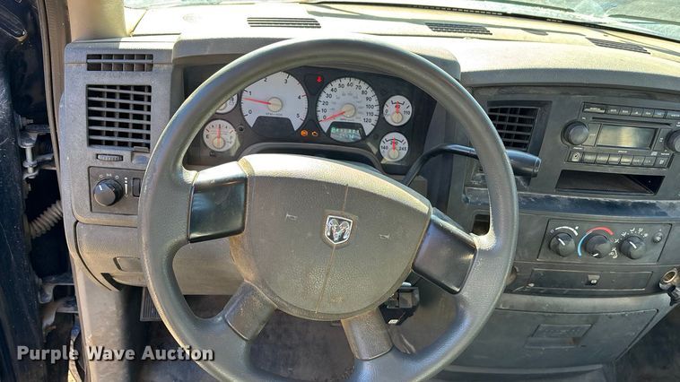 image for item OE9347 2007 Dodge Ram 3500 dump bed pickup truck