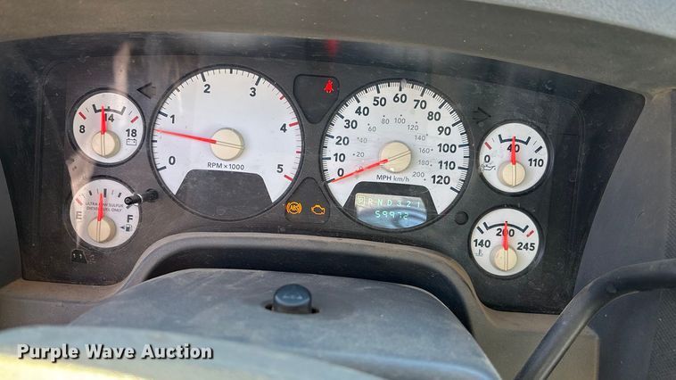 image for item OE9347 2007 Dodge Ram 3500 dump bed pickup truck