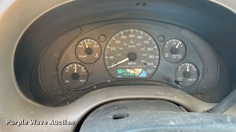 image for item OE9350 1998 Chevrolet S10 pickup truck