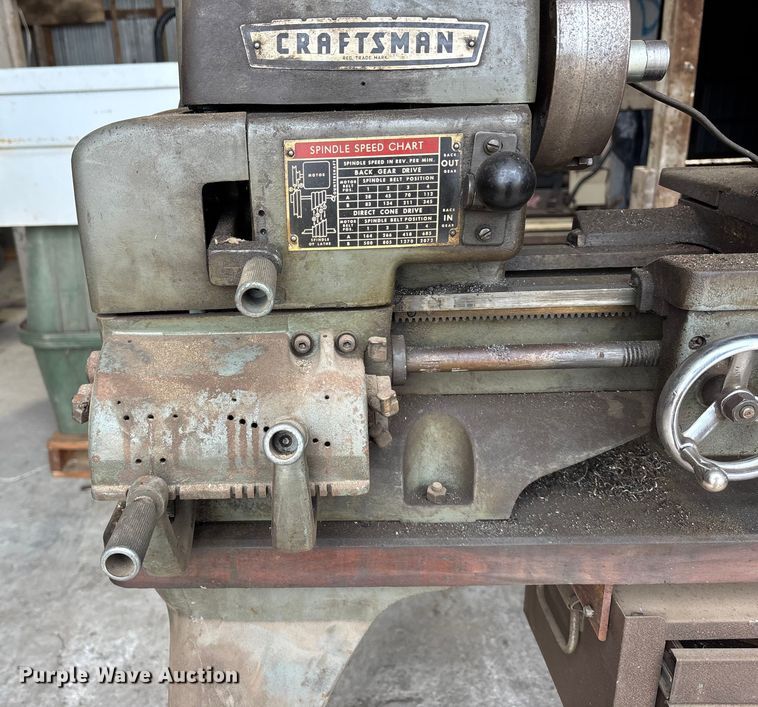 image for item OE9372 Sears Craftsman 101.28940 lathe