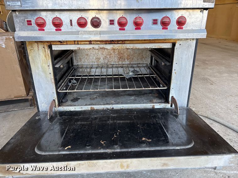 image for item OE9381 Vulcan Stainless steel oven