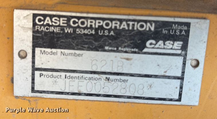image for item OE9385 1996 Case 621B wheel loader