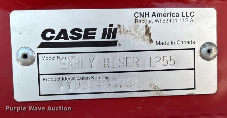image for item DR2846 2013 Case IH Early Riser 1255 planter