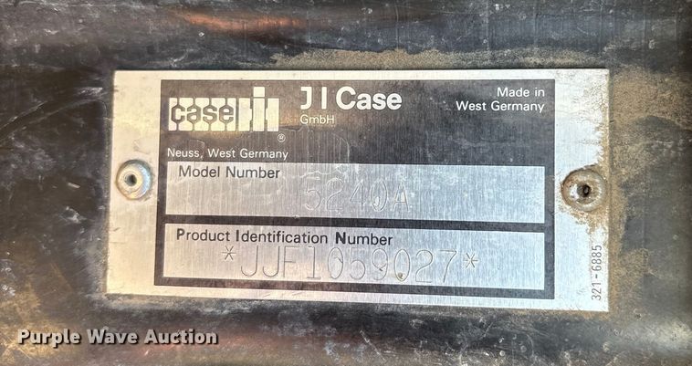 image for item DU6935 1996 Case IH 5240 MFWD tractor