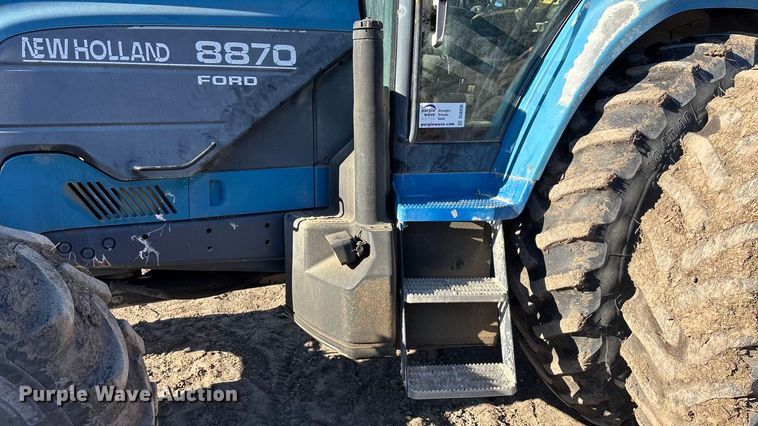 image for item DU6936 1997 New Holland 8870 MFWD tractor