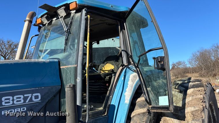 image for item DU6936 1997 New Holland 8870 MFWD tractor