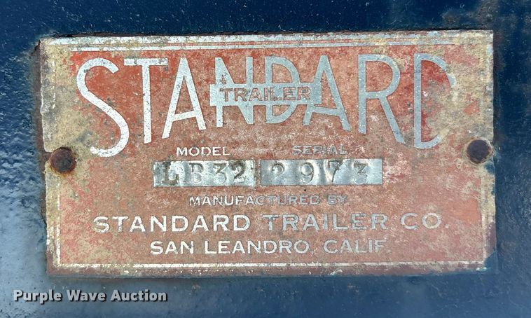 image for item DU6992 1961 Stan LB32 mixing trailer