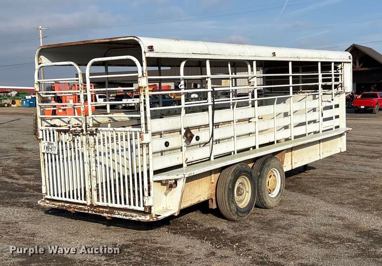 image for item EA7835 Bruton Easy pull livestock trailer