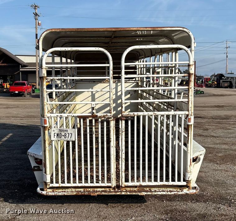 image for item EA7835 Bruton Easy pull livestock trailer