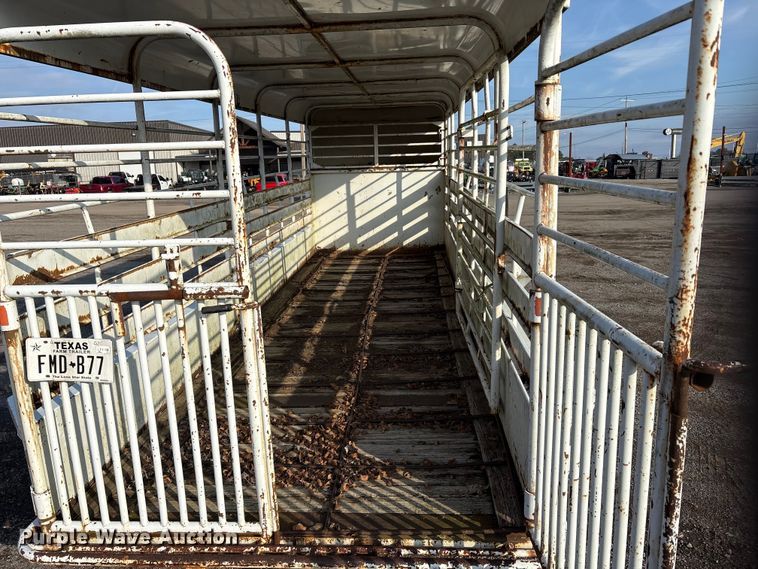 image for item EA7835 Bruton Easy pull livestock trailer