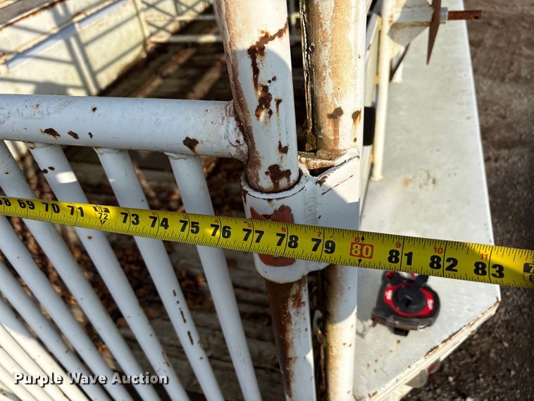 image for item EA7835 Bruton Easy pull livestock trailer