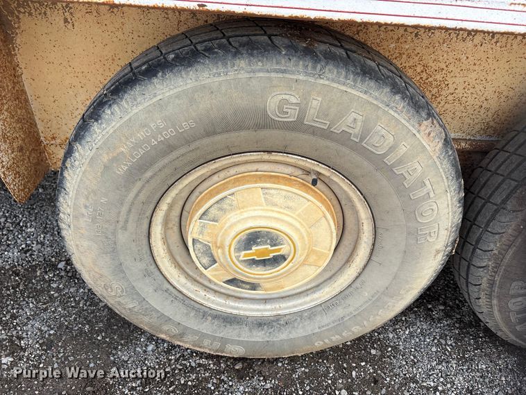 image for item EA7835 Bruton Easy pull livestock trailer