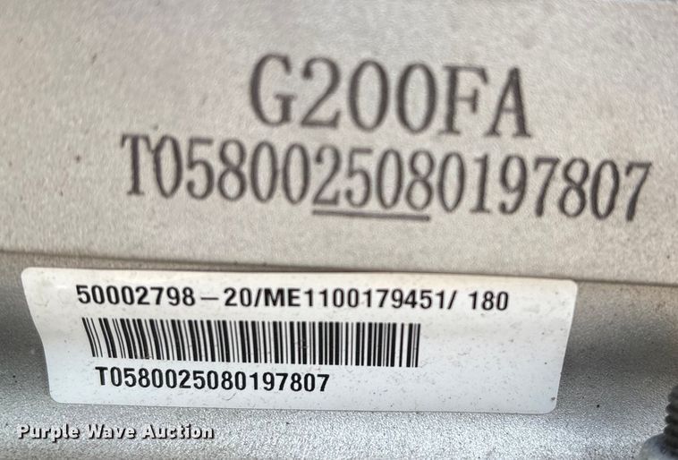 image for item EI5699 (2) 2025 Starvox HCD110 plate compactors