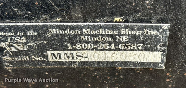image for item EN0190 Minden Machine Shop Patriot 110 seed tender