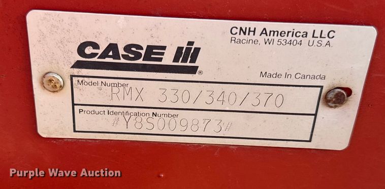 image for item EN0203 2008 Case IH 330 tandem disk