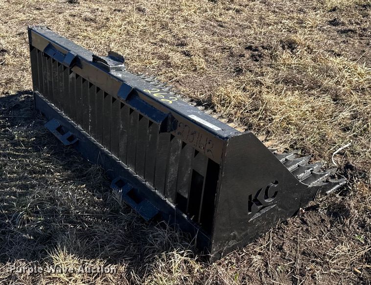 image for item EN0220 KC skid steer rock bucket