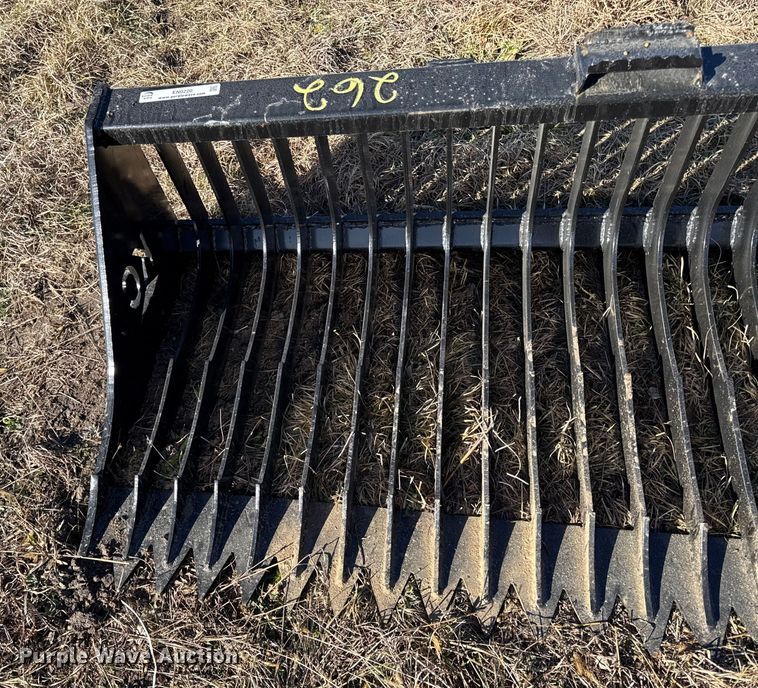 image for item EN0220 KC skid steer rock bucket