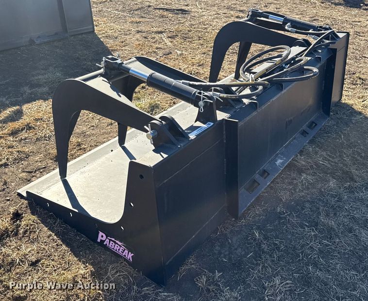 image for item EN0227 Pabreak skid steer grapple bucket