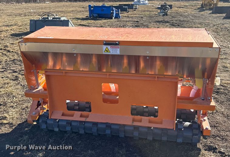 image for item EN0232 2025 Wolverine skid steer seeder