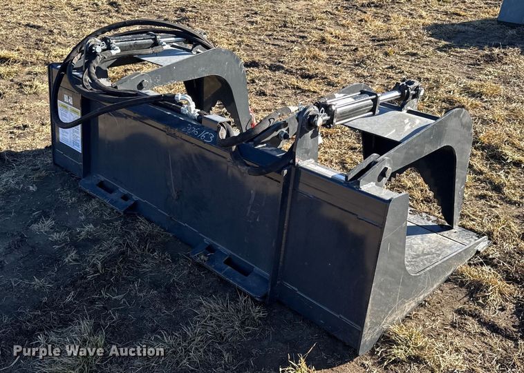 image for item EN0247 2025 Wolverine Grapple bucket skid steer grapple bucket